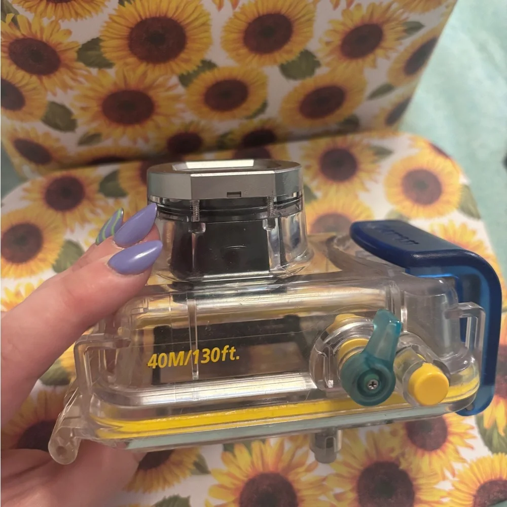 Canon WP-DC5 Waterproof Case - Blue and Clear